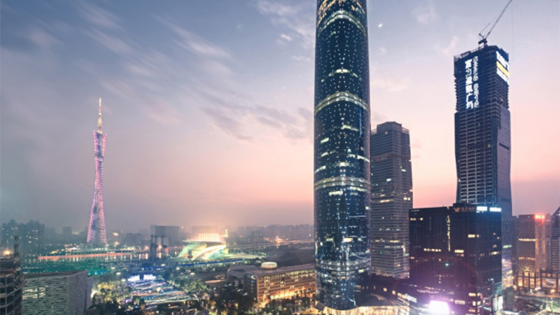 珠江新城(chéng)西塔