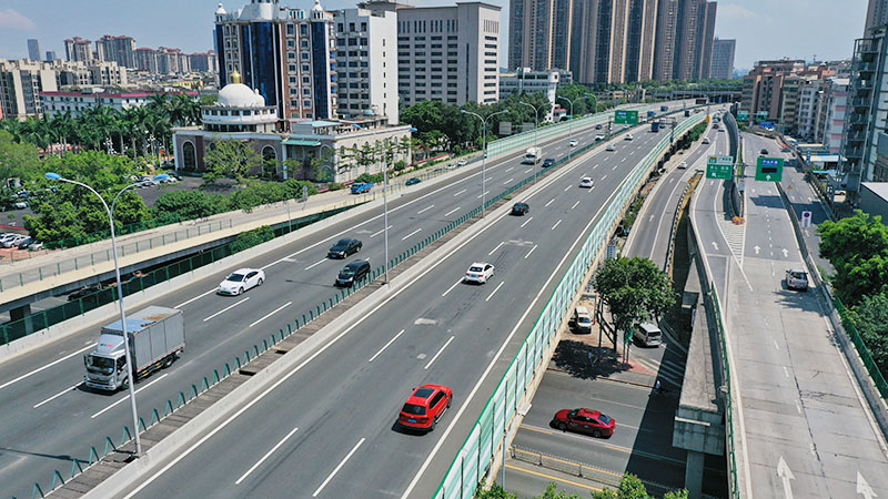 東圃互通立交南主線橋